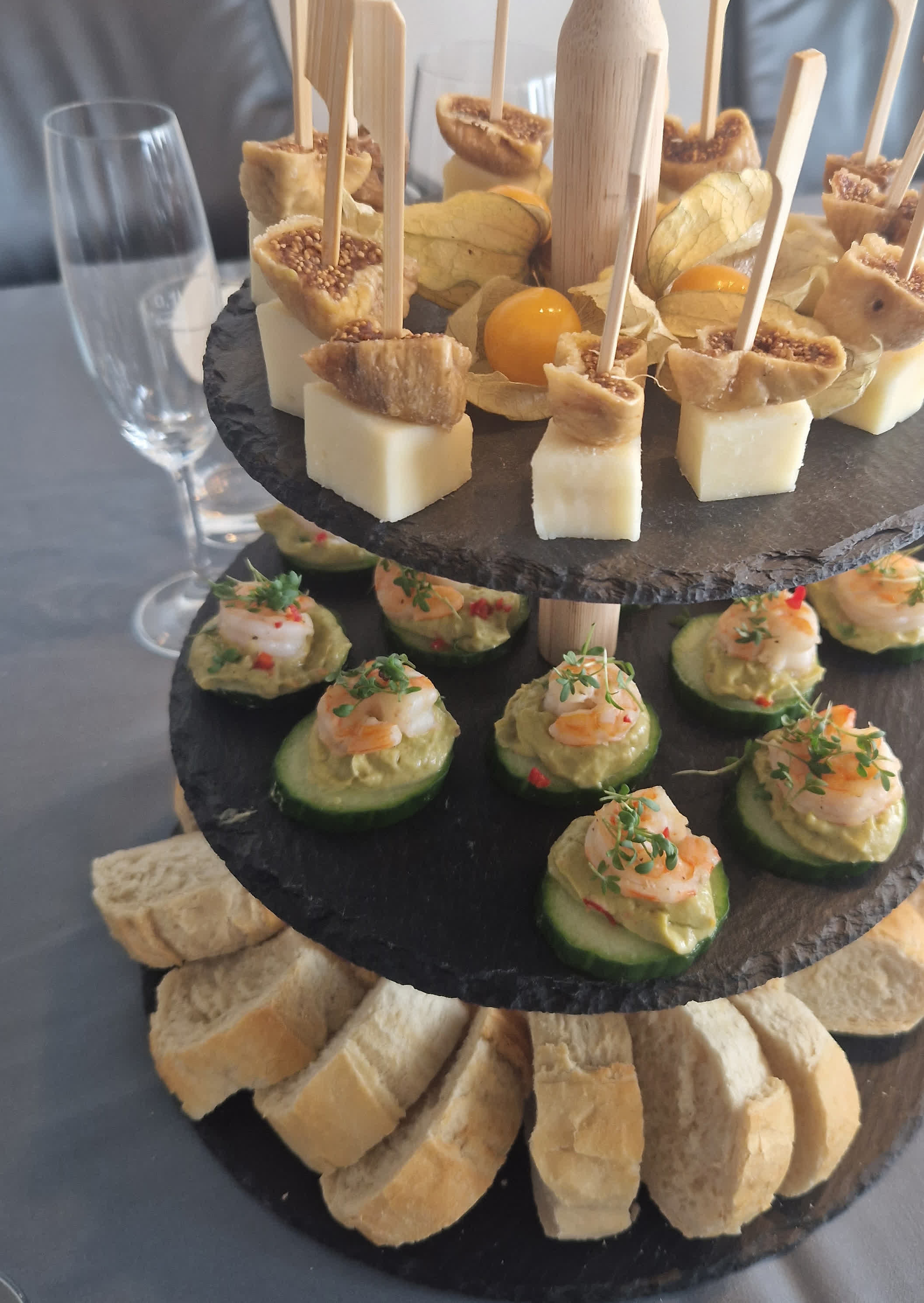 Frisch zubereitetes Catering Buffet